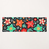 Colorful Abstract Holiday Design ヨガマット (正面(横))