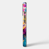 Colorful Abstract Modern Love Heart Case-Mate iPhoneケース (裏面 / 左)