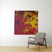 Colorful abstract painting タペストリー (インサイチュ(横))
