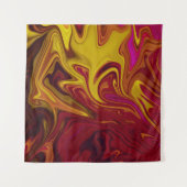 Colorful abstract painting タペストリー (正面)