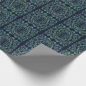 Colorful Abstract Psychedelic Stringy Pointed Art ラッピングペーパー (角)