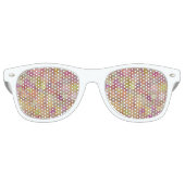Colorful Abstract Seamless Pattern レトロサングラス (正面)