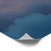 Colorful Abstract Surreal Art | Serene Buddha ポスター (角)