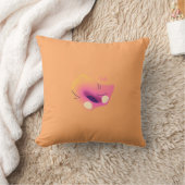 Colorful Abstract Throw Pillow クッション (ブランケット)