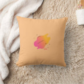 Colorful Abstract Throw Pillow クッション (ブランケット)