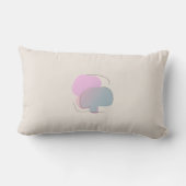 Colorful Abstract Throw Pillow ランバークッション (裏面)