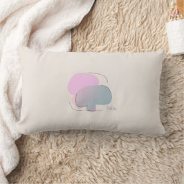 Colorful Abstract Throw Pillow ランバークッション