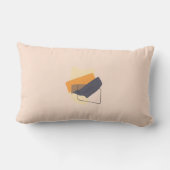 Colorful Abstract Throw Pillow ランバークッション (裏面)