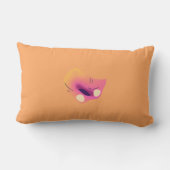 Colorful Abstract Throw Pillow ランバークッション (裏面)