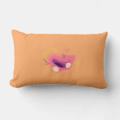 Colorful Abstract Throw Pillow ランバークッション (正面)