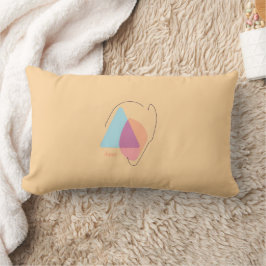 Colorful Abstract Throw Pillow ランバークッション