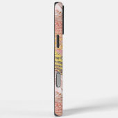 Colorful Abstract Wavy Geometric Pattern Case-Mate iPhoneケース (裏面 / 右)