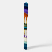 Colorful Abstract Wavy Texture Case-Mate iPhoneケース (裏面 / 右)