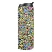 Colorful Abstract Wildflower Garden タンブラー (回転左)