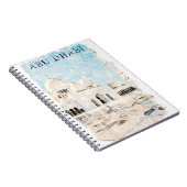 Colorful Abu Dhabi UAE Monument  ノートブック (右側)