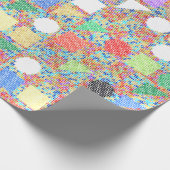 Colorful Acrylic Painting  ラッピングペーパー (角)