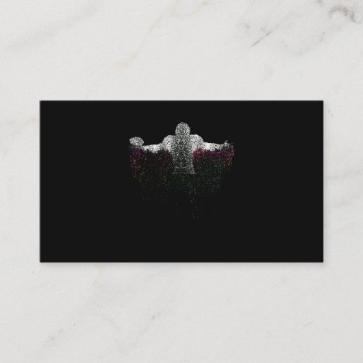 Colorful American Football Player 名刺 (正面)