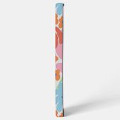 Colorful and Bright Abstract Floral Samsung Galaxyケース (左側面)