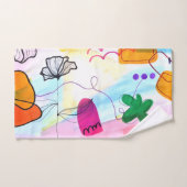 Colorful and fun bath towels! バスタオルセット (ハンドタオル)