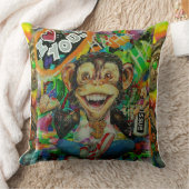 colorful and fun puffs pop art based. クッション (ブランケット)