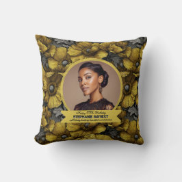 Colorful Anemones 15Th Birthday Gifts For Daughter クッション