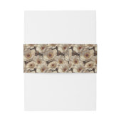 Colorful Anemones Floral Destination Wedding 招待状ベリーバンド (裏面例)