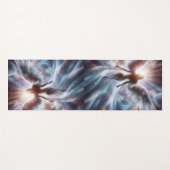 Colorful Angel of Light Yoga ヨガマット (正面(横))