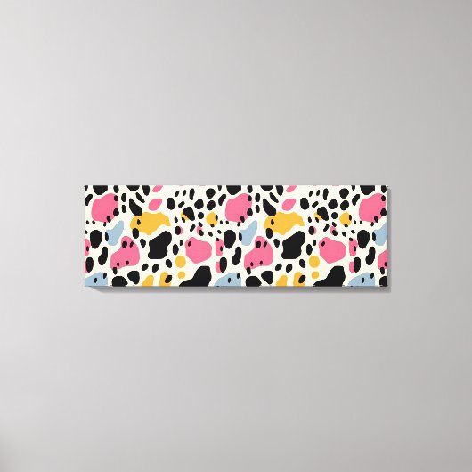 Colorful Animal Print 07 キャンバスプリント (正面)