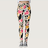 Colorful Animal Print 07 レギンス (正面)