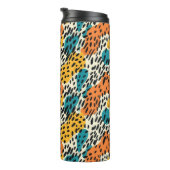 Colorful Animal Print 11 タンブラー (回転右)