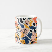 Colorful Animal Print Mug 03 コーヒーマグカップ (正面右)