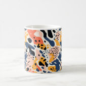 Colorful Animal Print Mug 03 コーヒーマグカップ (中央)