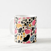 Colorful Animal Print Mug 07 コーヒーマグカップ (正面左)