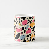 Colorful Animal Print Mug 07 コーヒーマグカップ (中央)