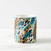 Colorful Animal Print Mug 09 コーヒーマグカップ (中央)