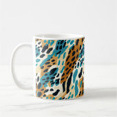 Colorful Animal Print Mug 09 コーヒーマグカップ (左)