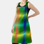 colorful apron with a gradient pattern エプロン (インサイチュ)