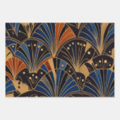 Colorful Art Deco ラッピングペーパーシート (正面2)