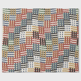 Colorful Art Nouveau Pattern  ラッピングペーパー