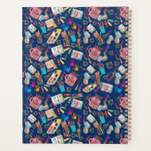 Colorful Art Supplies Creative pattern for Artists プランナー手帳 (裏面)