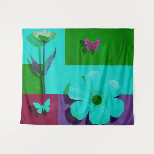 Colorful Art Tapestry タペストリー (正面(横))