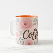 Colorful Artistic Mug Design | Stylish Pattern ツートーンマグカップ (正面左)