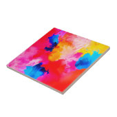 colorful  artistic patches  タイル (側面)