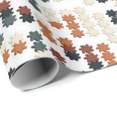 Colorful artNouveau Floral Pattern  ラッピングペーパー (ロールコーナー)