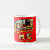 Colorful Asheville NC Mug コーヒーマグカップ (正面右)