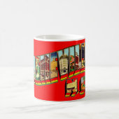 Colorful Asheville NC Mug コーヒーマグカップ (中央)