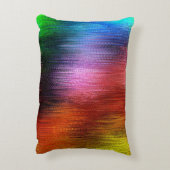 Colorful Background Pattern アクセントクッション (裏面(縦))