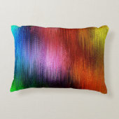 Colorful Background Pattern アクセントクッション (裏面)