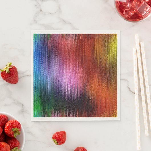 Colorful Background Pattern スタンダードランチョンナプキン (インサイチュ)