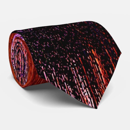 Colorful Background Pattern ネクタイ (ロール)